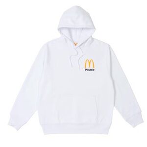 Palace x McDonald’s White Hoodie